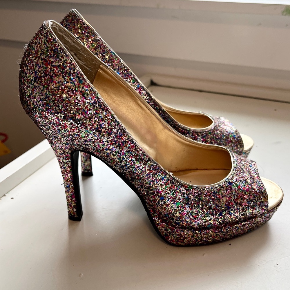Fun, Glitter Heels